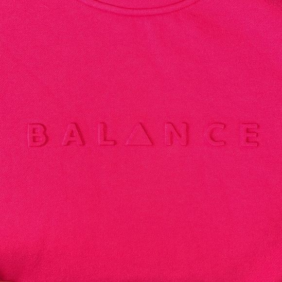 Balance Athletica Pink Cropped Sweatshirt XL - Picture 5 of 12
